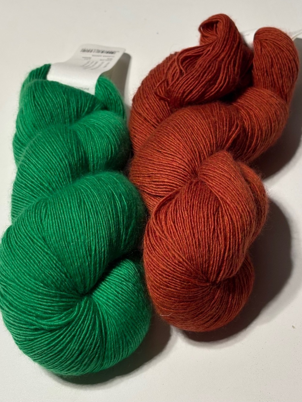 Bundle of 2 Skeins PURL SOHO Line Weight 100% Merino Wool
